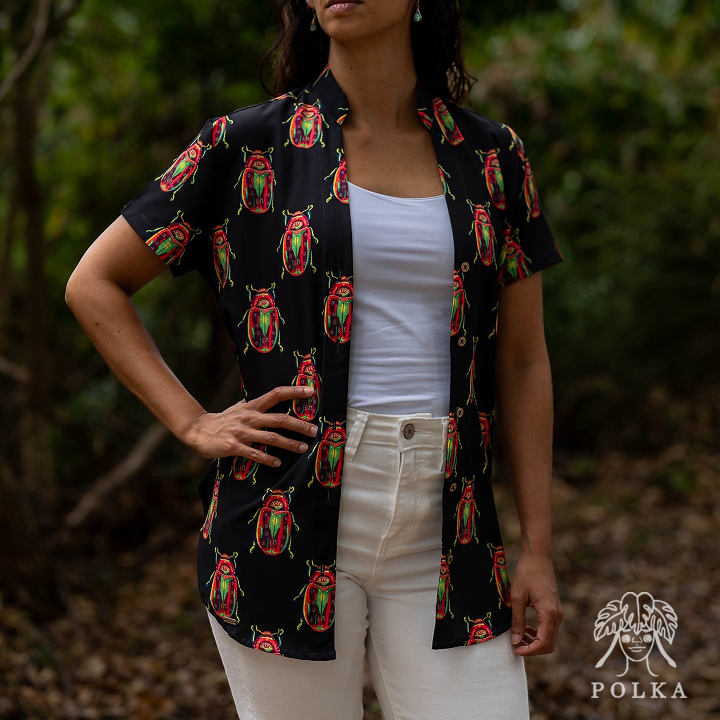 Camisa Escarabajo Femenino