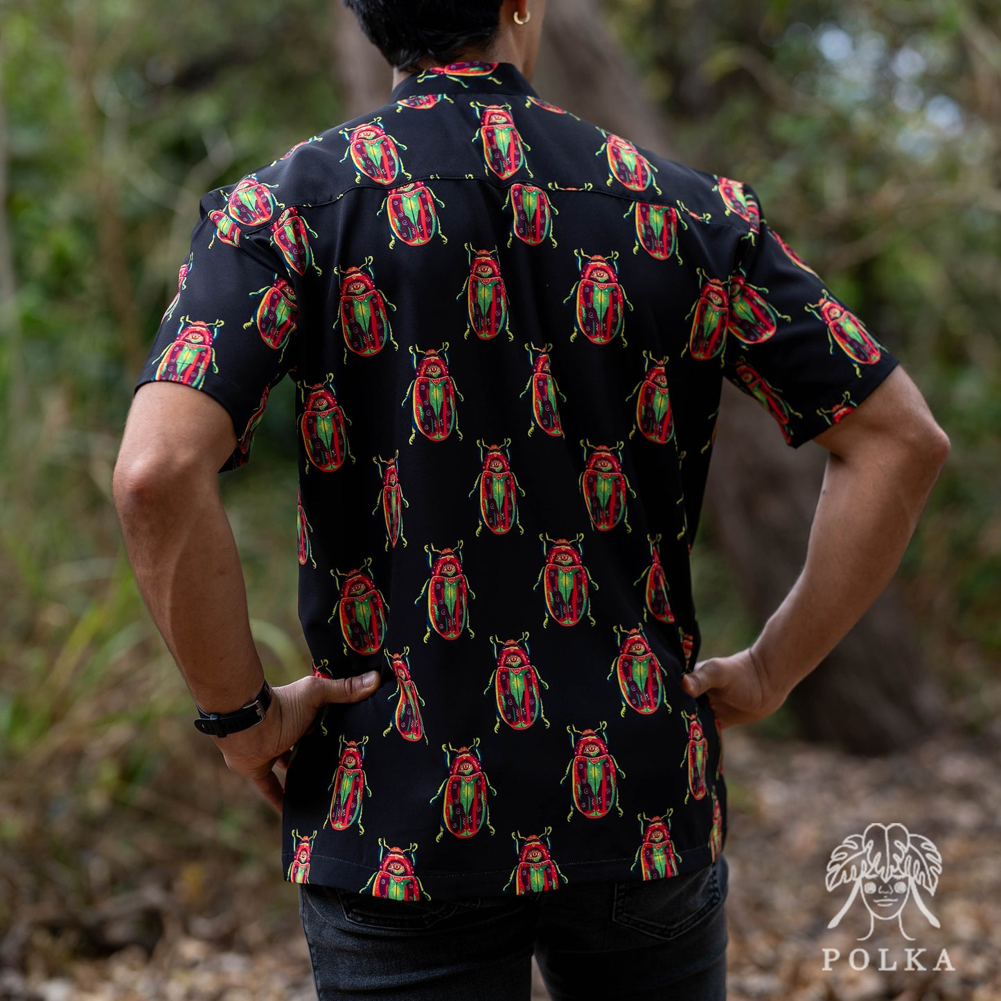 Camisa Escarabajo Masculino