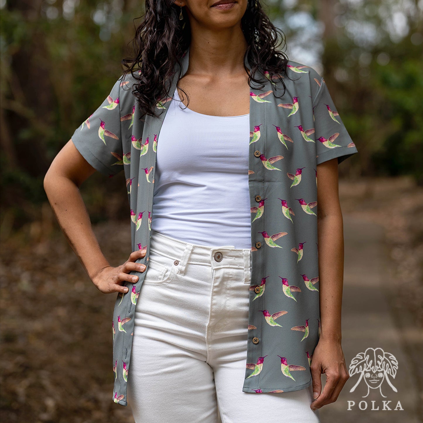 Camisa Colibrí Femenino