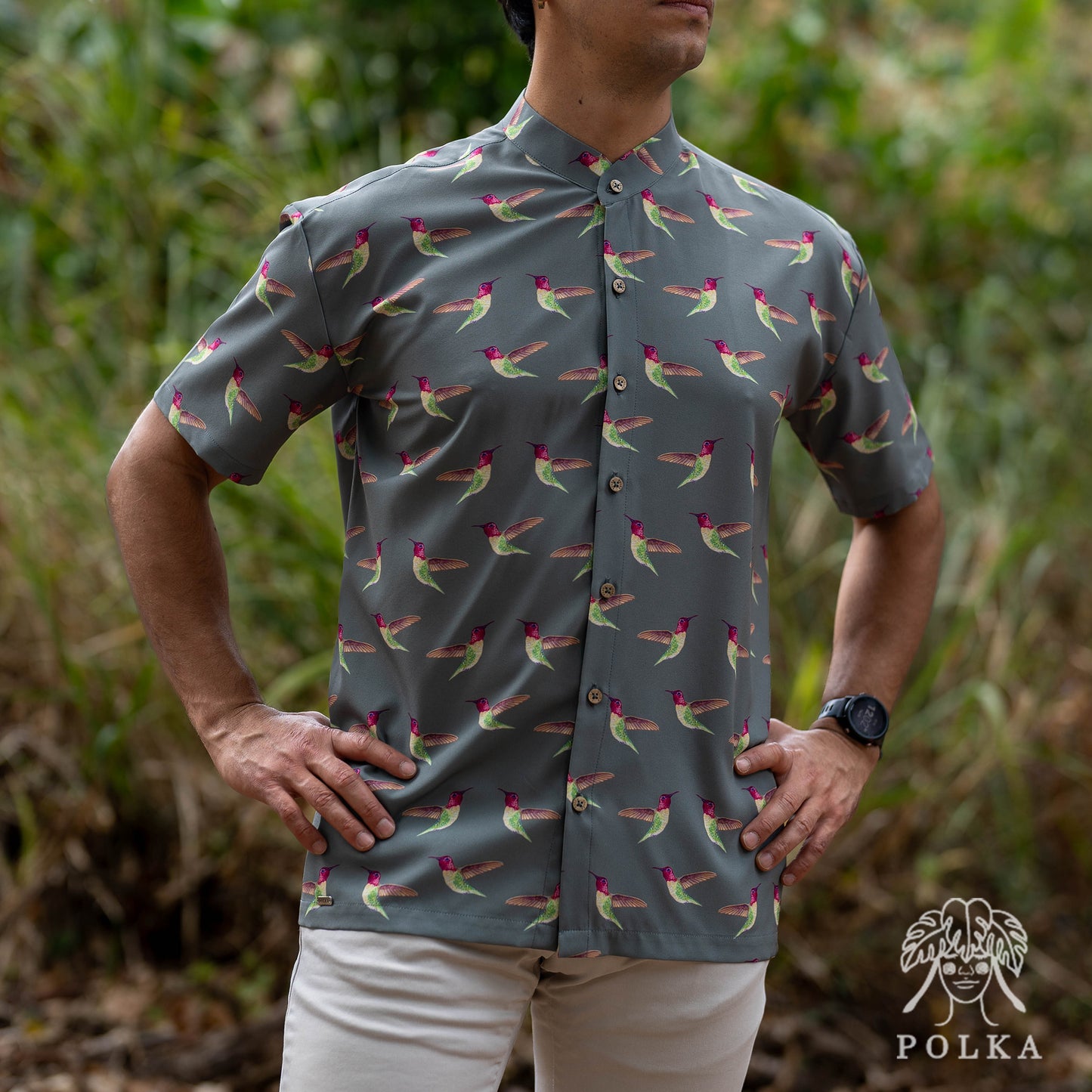 Camisa Colibrí Masculino