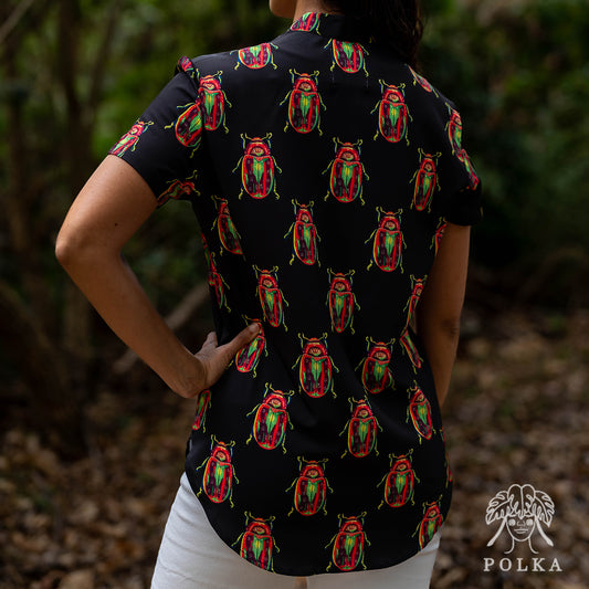 Camisa Escarabajo Femenino
