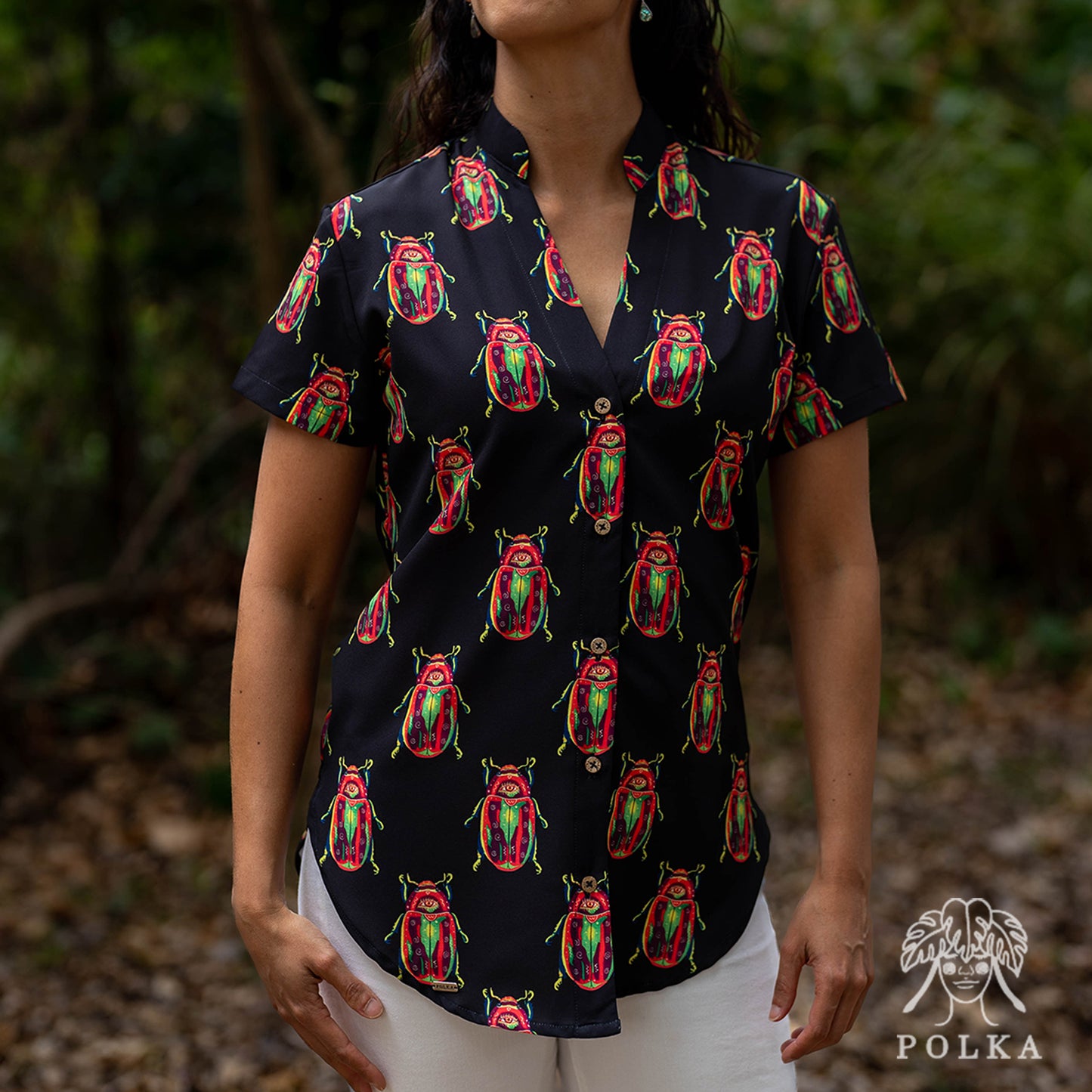 Camisa Escarabajo Femenino