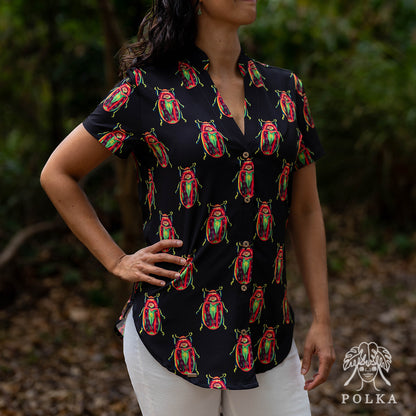 Camisa Escarabajo Femenino