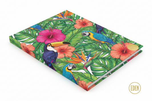 Cuaderno Ilustrado Tropical