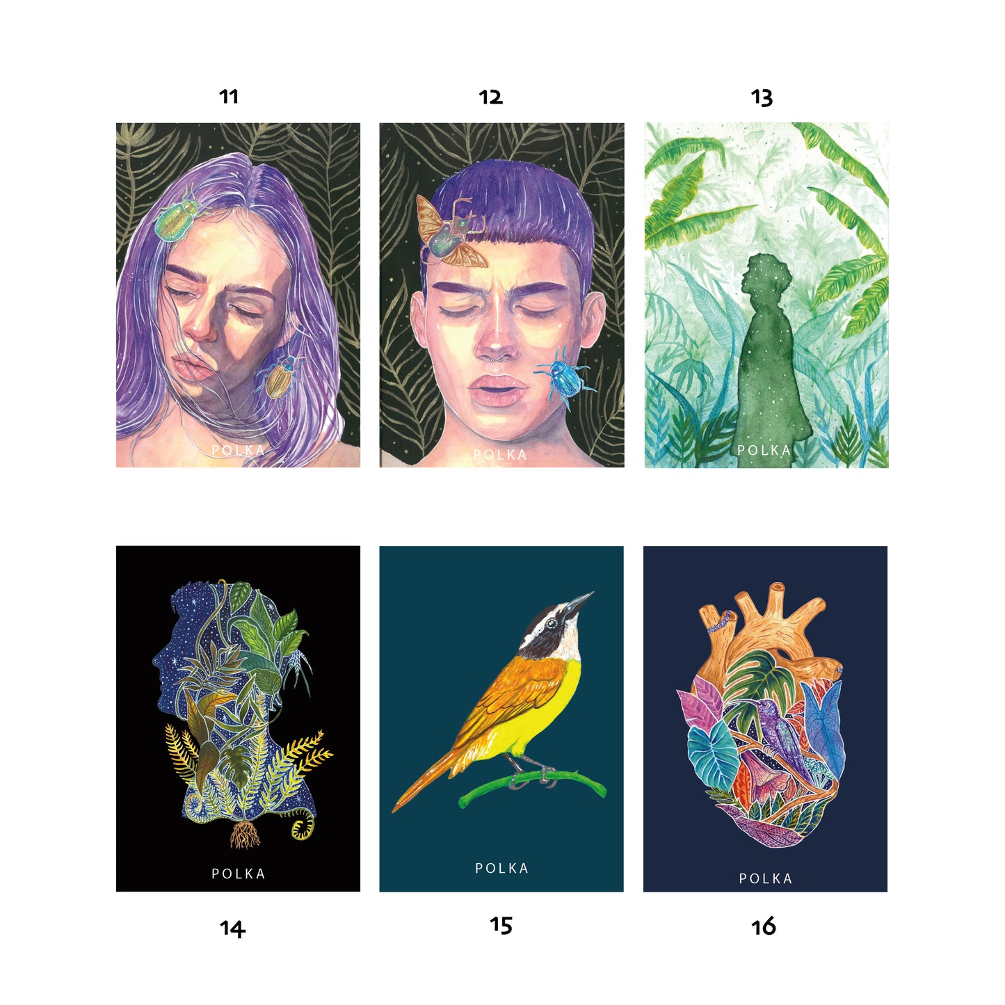 Imanes ilustrados