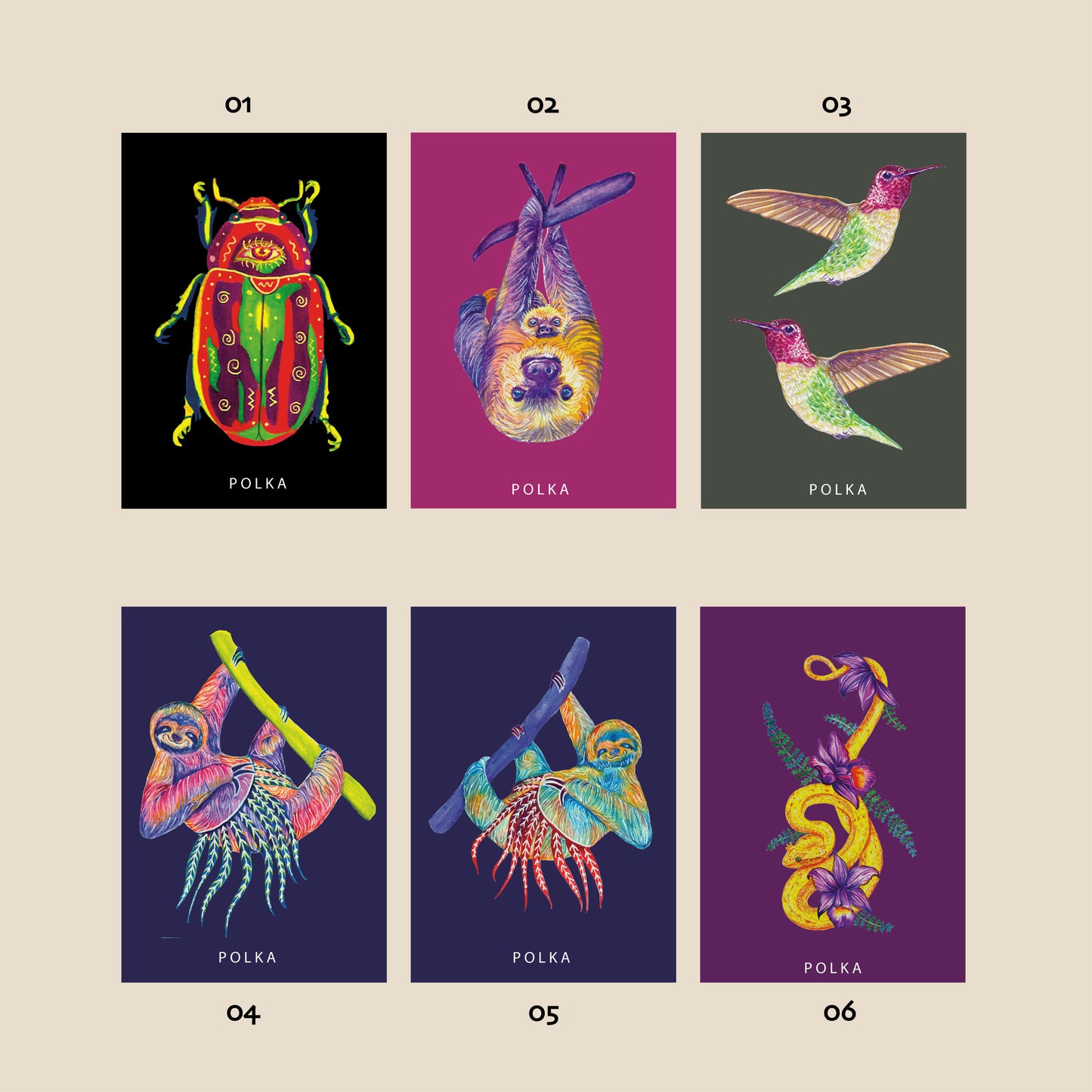 Imanes ilustrados